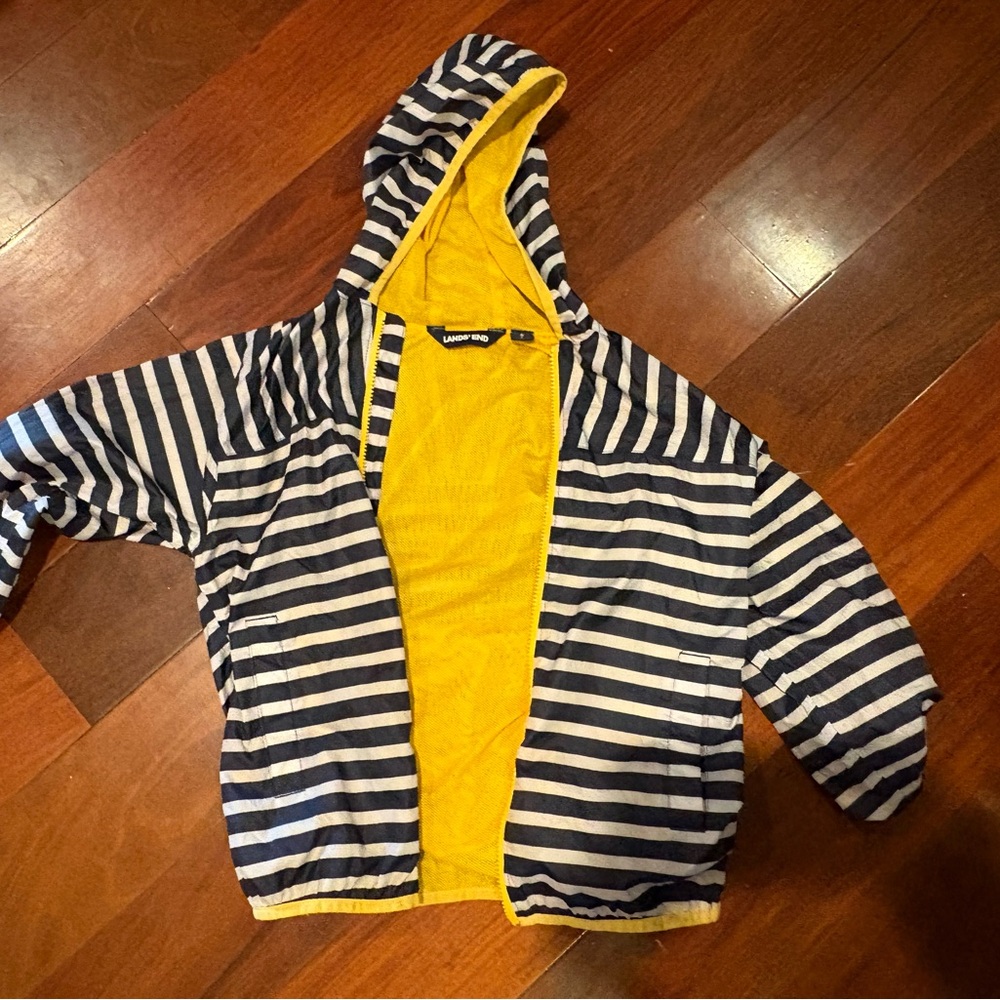 Lands end boys packable raincoat